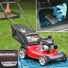 MTD 21' Powermore 140cc OHV gas lawn mower with bag tondeuse