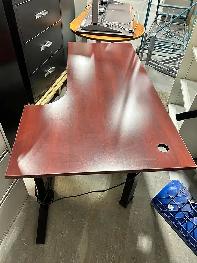 Teknion Crescent Electric Height Adjustable Desk - Photo 2