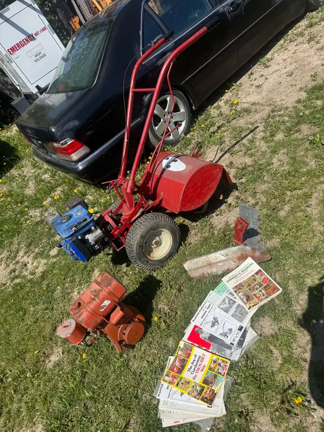 Troy Built Horse Roto Tiller & Plow