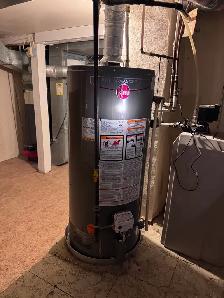 RHEEM HOT WATER TANK 40 GALON