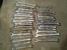 Large SAE Jumbo Wrench Lot - ~30 Wrenches - $120 OBO