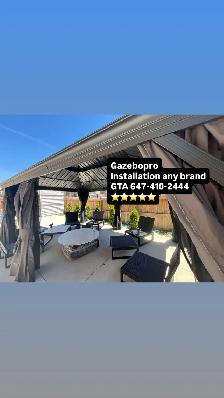 installation gazebo - Photo 2