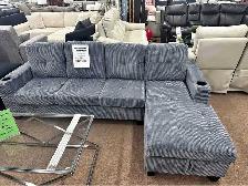4 seater Corduroy sectional couch