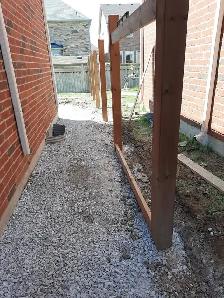 fence post fence panels !