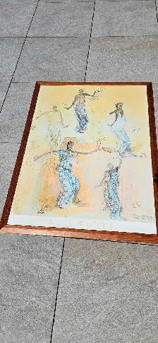Cadre Auguste Rodin 47X35 pouces - Photo 3