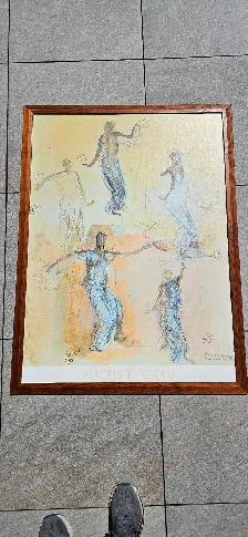 Cadre Auguste Rodin 47X35 pouces - Photo 4