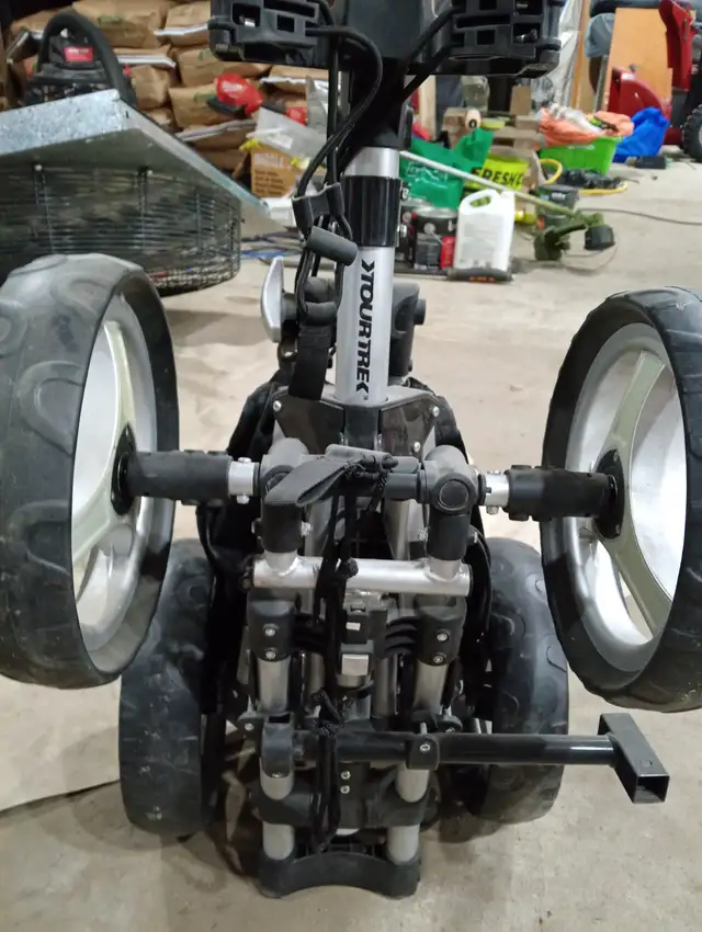 TourTrek 3-Wheel Folding Golf Push Golf Cart – $80 OBO