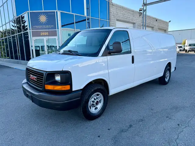 2014 GMC Savana Cargo Van EXTENDED!