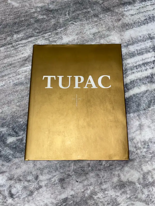 Tupac Resurrection Book and CD