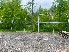 Metal frame for storage logic shelter, 12 x 20 feet - Photo 2