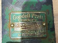 Antique 1907 Goodell-Pratt Toolsmiths #132 lathe cross slide - Photo 8