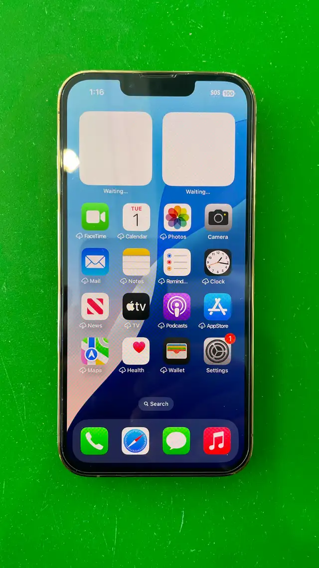 iPhone 13 Pro, 128GB, Unlocked.