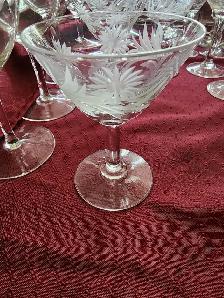 Vintage Cornflower glassware  for sale - Photo 5