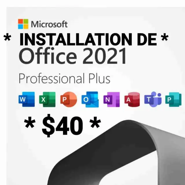 INSTALLATION DE MICROSOFT OFFICE 2021