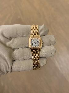 Cartier Panthere Factory Diamonds Solid 18kt Rose Gold Small - Photo 2