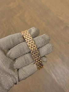 Cartier Panthere Factory Diamonds Solid 18kt Rose Gold Small - Photo 3