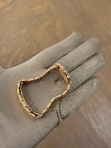 Cartier Panthere Factory Diamonds Solid 18kt Rose Gold Small - Photo 5