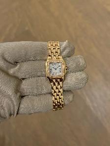 Cartier Panthere Factory Diamonds Solid 18kt Rose Gold Small - Photo 7