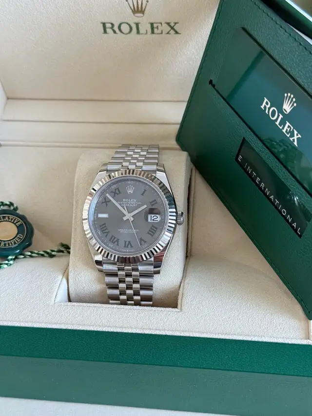 Rolex Datejust 41 Wimbledon Full Set