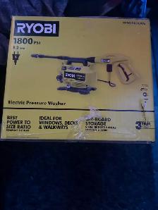 brand new Ryobi pressure washer