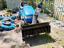 Ford LS45 lawn tractor/snow blower restoration project - Photo 2
