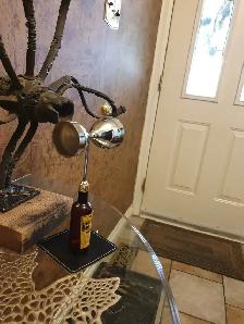 1950 Vintage WhiteHorse Double Jigger Cocktail bar tool w/ dice
