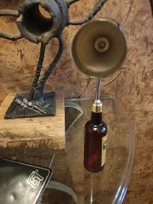 1950 Vintage WhiteHorse Double Jigger Cocktail bar tool w/ dice - Photo 6