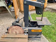 Busy Bee 1' x 8' Belt disk Sander