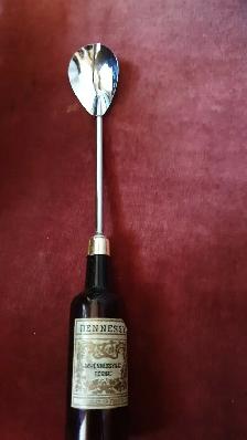 Vintage 1950s Hennessy & co  Cocktail Bar Tool w Dices sounds