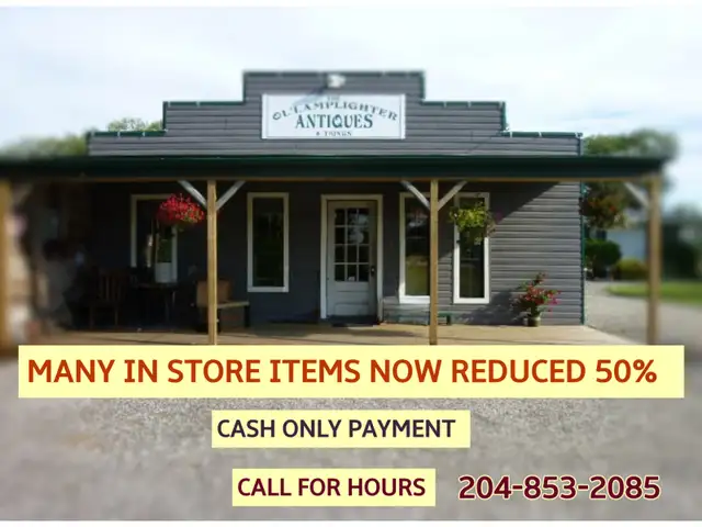 ANTIQUES - 50% REDUCTION SALE