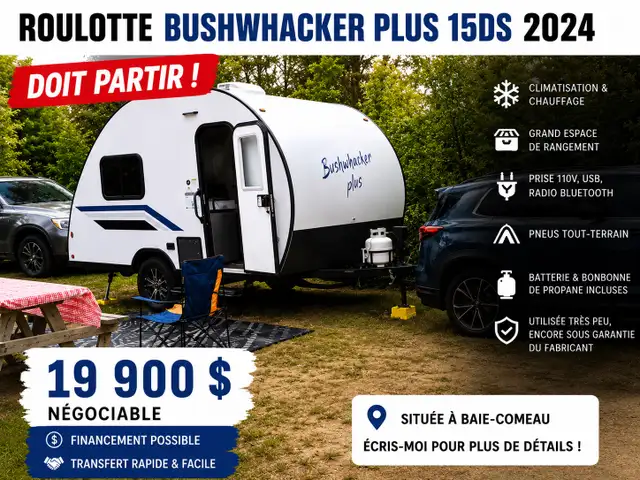 Roulotte Braxton Creek Bushwhacker 15DS