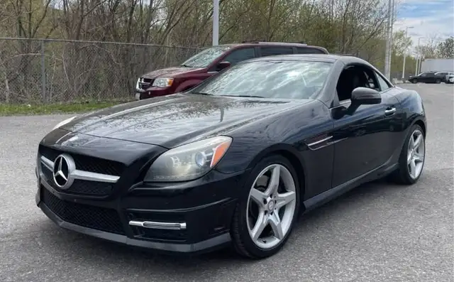 2015 MERCEDES BENZ SLK 350 HARD TOP CONVERTIBLE V6 3.5L AUTOMATI