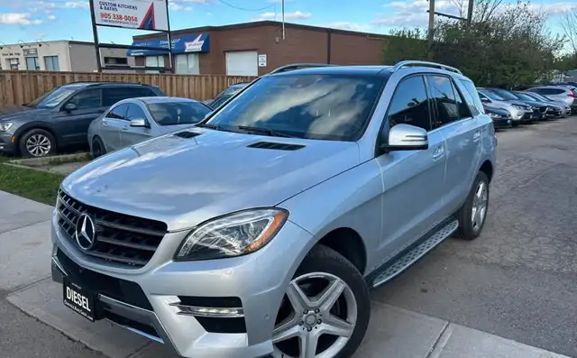 2015 MERCEDES-BENZ ML350 BlueTEC 4MATIC Safety Certified!