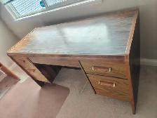 MOVING SALE ★★SOLID WOOD DESK WITH 5-DRAWER★★ - Photo 2