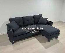Sectional Sofa Sectional Couch L Shape Sofa 3 Seater Couch New - Photo 2