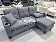 Sectional Sofa Sectional Couch L Shape Sofa 3 Seater Couch New - Photo 4