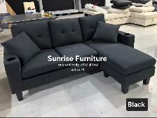 Sectional Sofa Sectional Couch L Shape Sofa 3 Seater Couch New - Photo 5