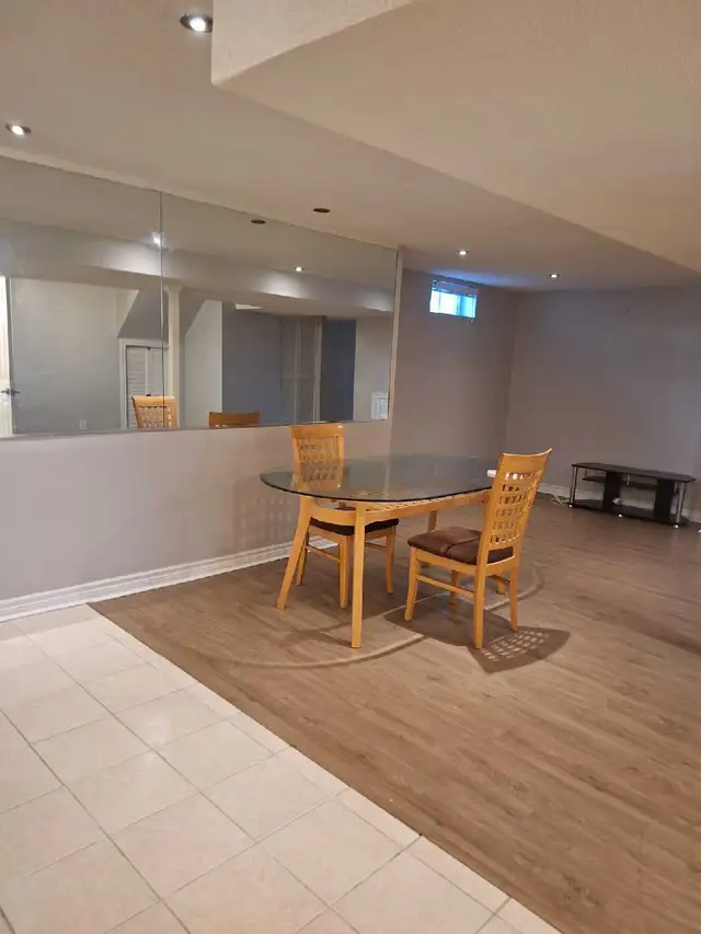 2 Bedroom   1.5 Bathroom Basement Apartment