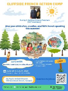 Scarborough : High-Quality French Summer Program (Ages 6–12)