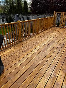 Deck and Fence Refinishing- Sanding and Staining - Photo 6