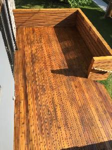 Deck and Fence Refinishing- Sanding and Staining - Photo 10