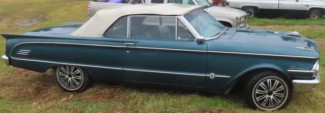 63 Mercury Comet convertable