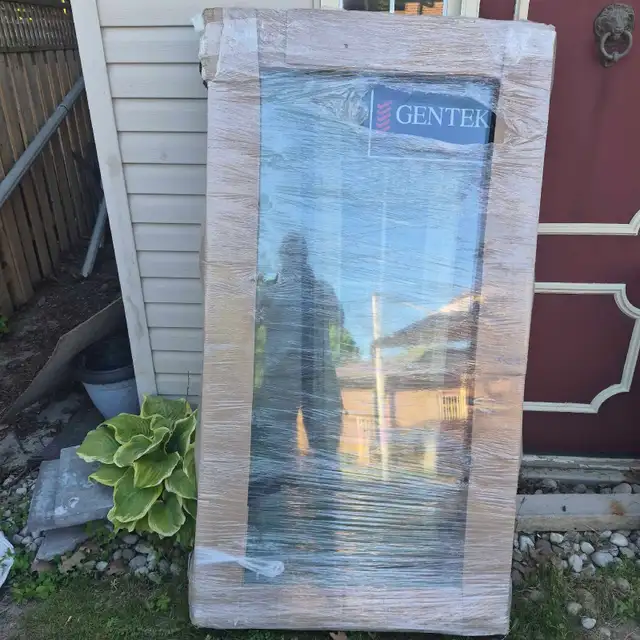 Gentek black window