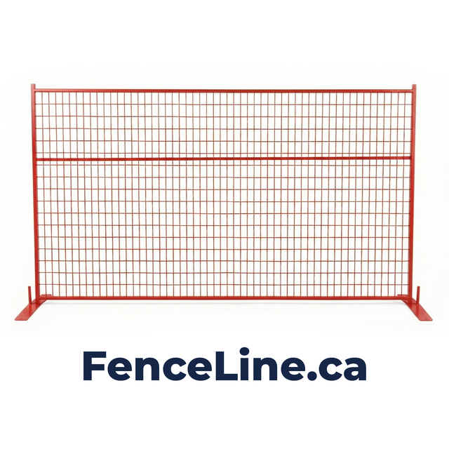 Fence Panel Set – Commercial Duty – 6ft x 10ft – Brand New