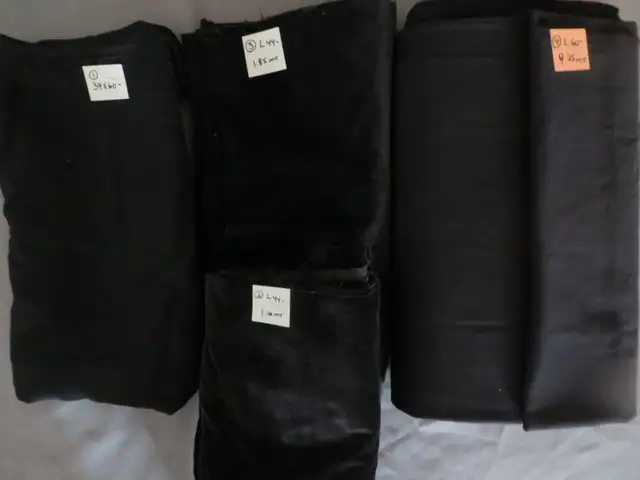 TISSUS/MATERIEL NOIR DIFFERENT
