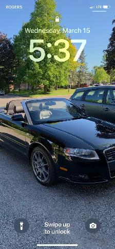 2007 audi a4  convertible  Quattro