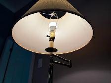 Swivel Floor Lamp with Shelf - Photo 3