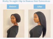 100% Soft Natural Human hair Extensions