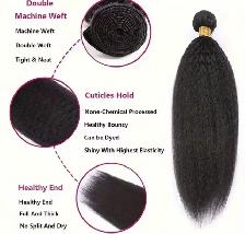 100% Soft Natural Human hair Extensions - Photo 6