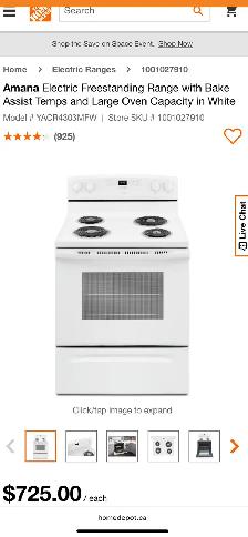 NEW 30" GE Electric Coil Top Range Stove With Self Clean 5 Cu.Ft - Photo 8